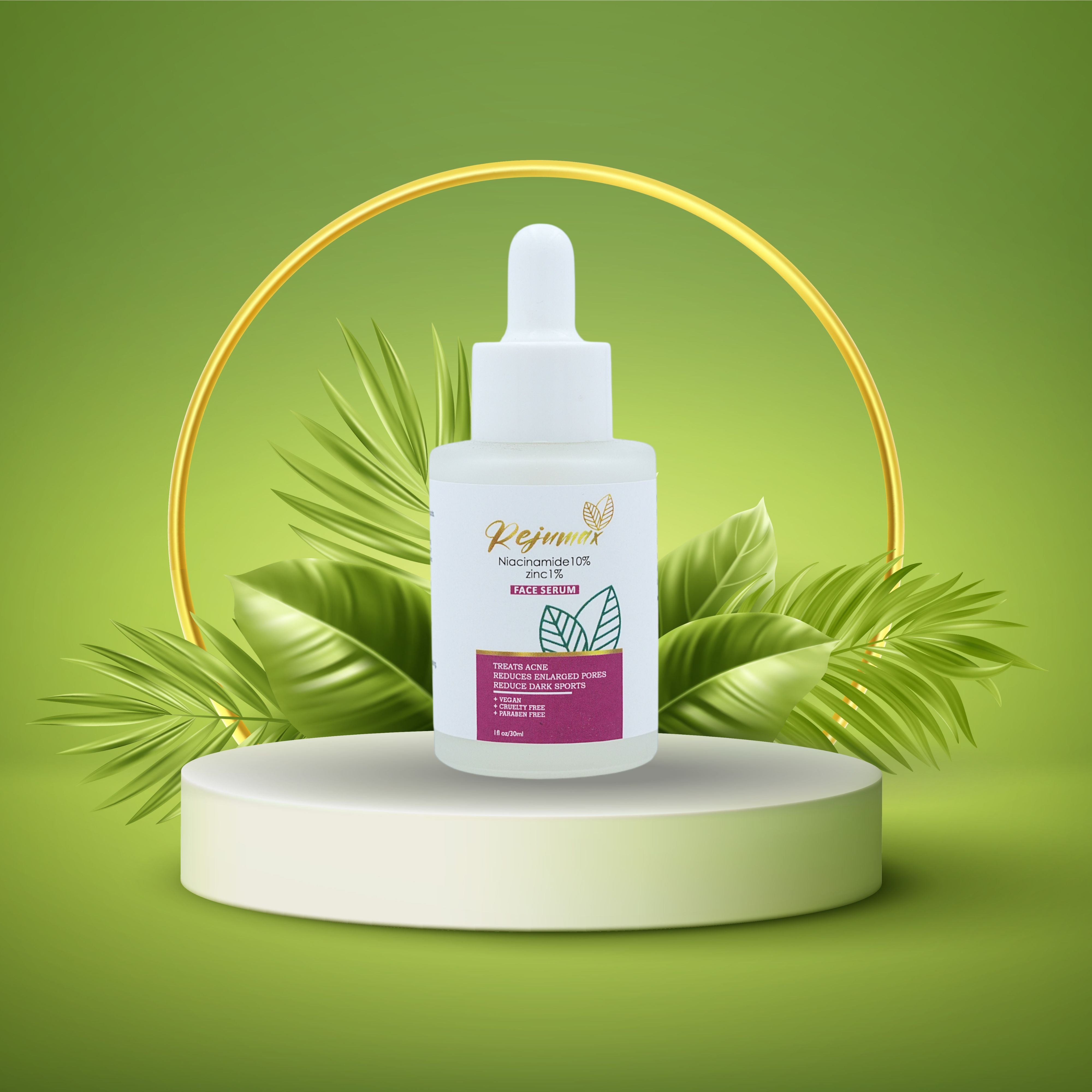 Rejumax Niacinamide 10% + Zinc 1% Face Serum-30ml