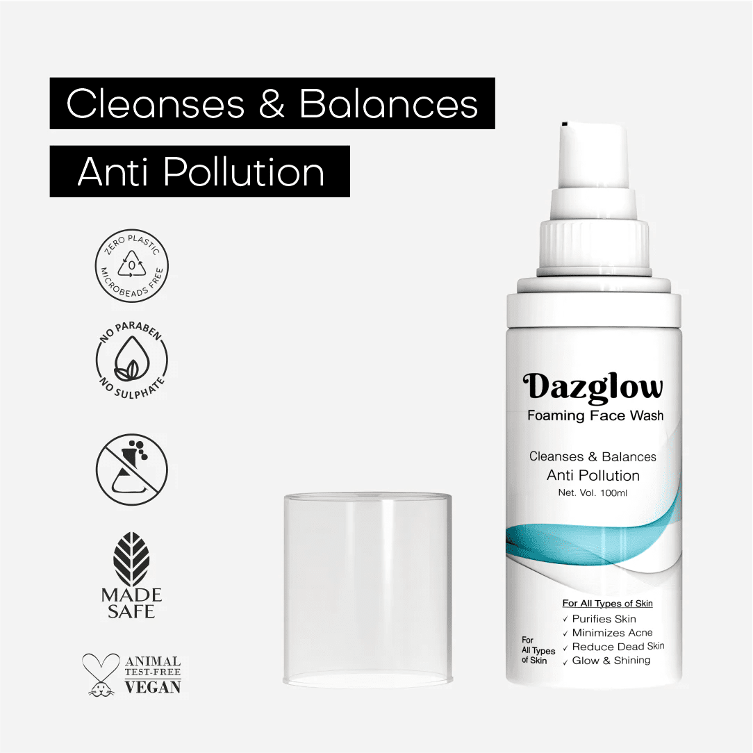 DAZGLOW FOAMING FACEWASH - Dermazen Pharmaceuticals