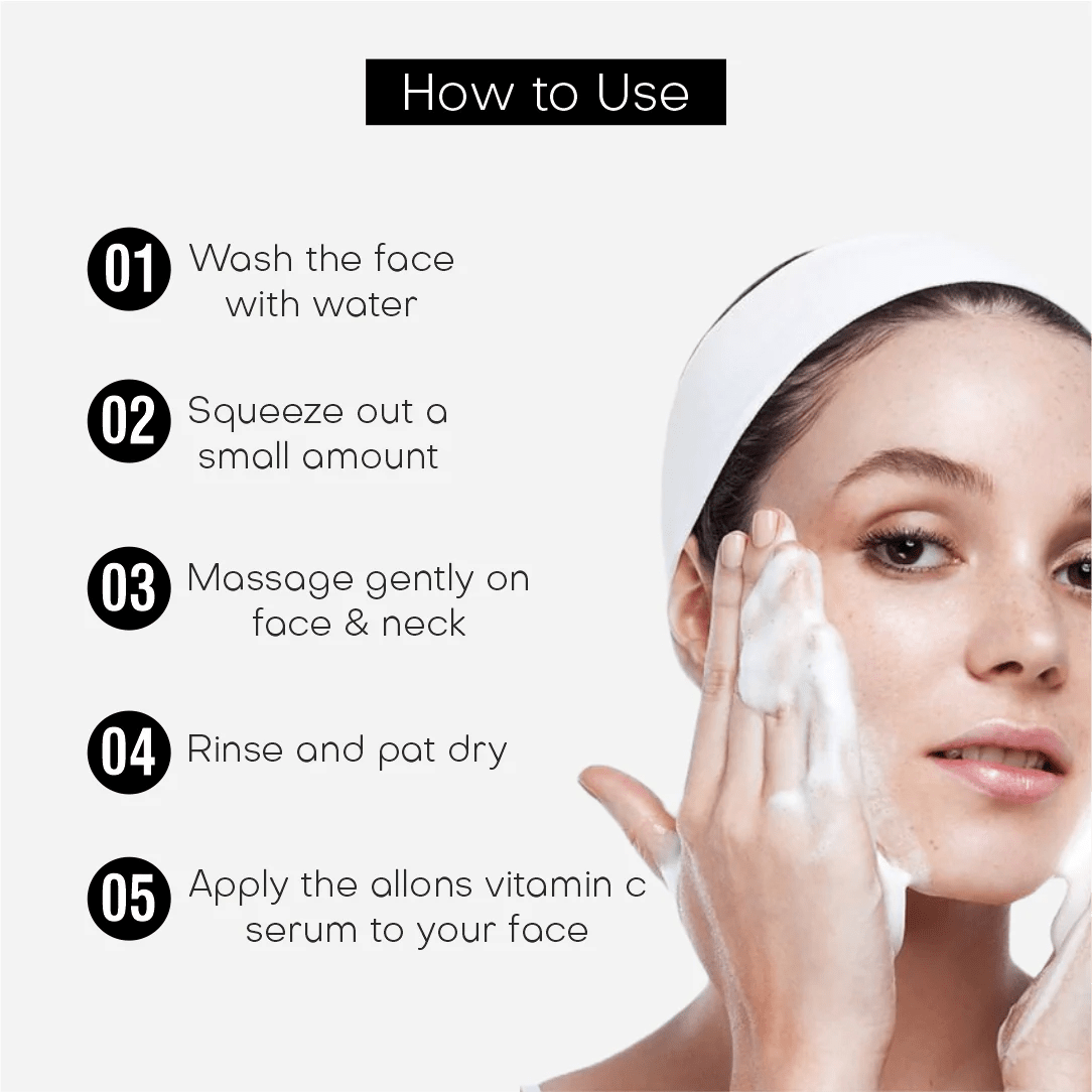 DAZGLOW FOAMING FACEWASH - Dermazen Pharmaceuticals