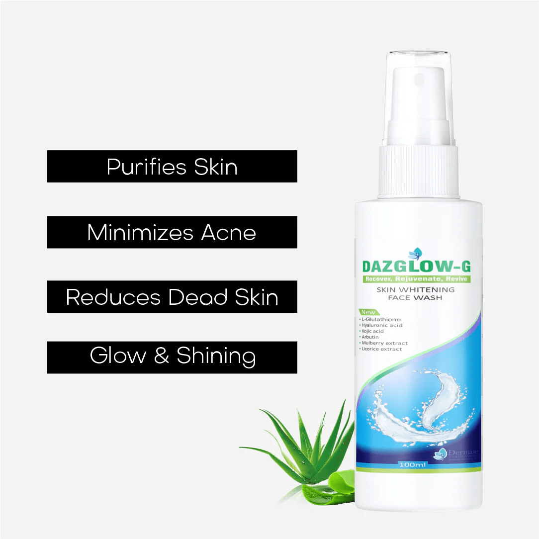 DAZGLOW-G FACEWASH - Dermazen Pharmaceuticals