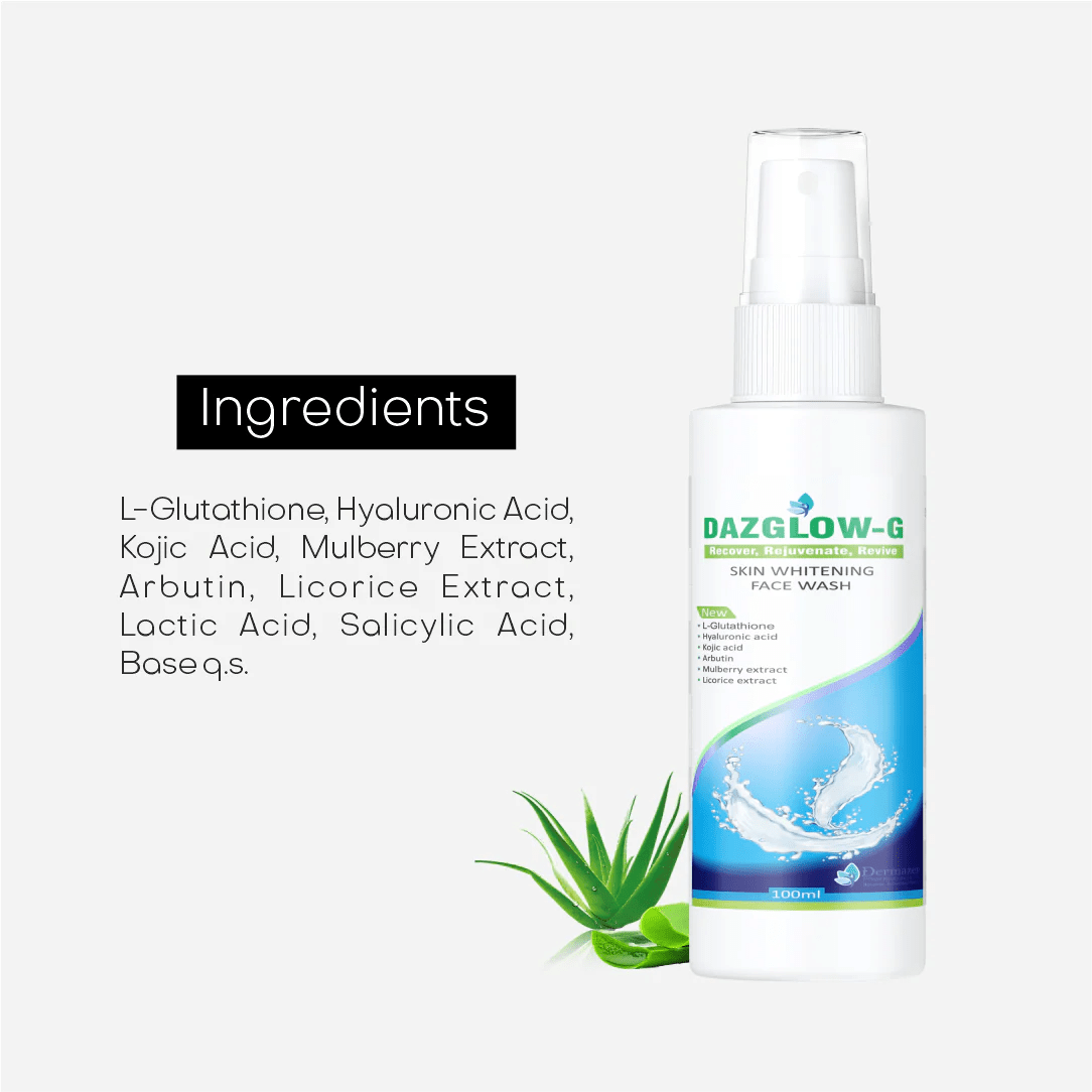 DAZGLOW-G FACEWASH - Dermazen Pharmaceuticals