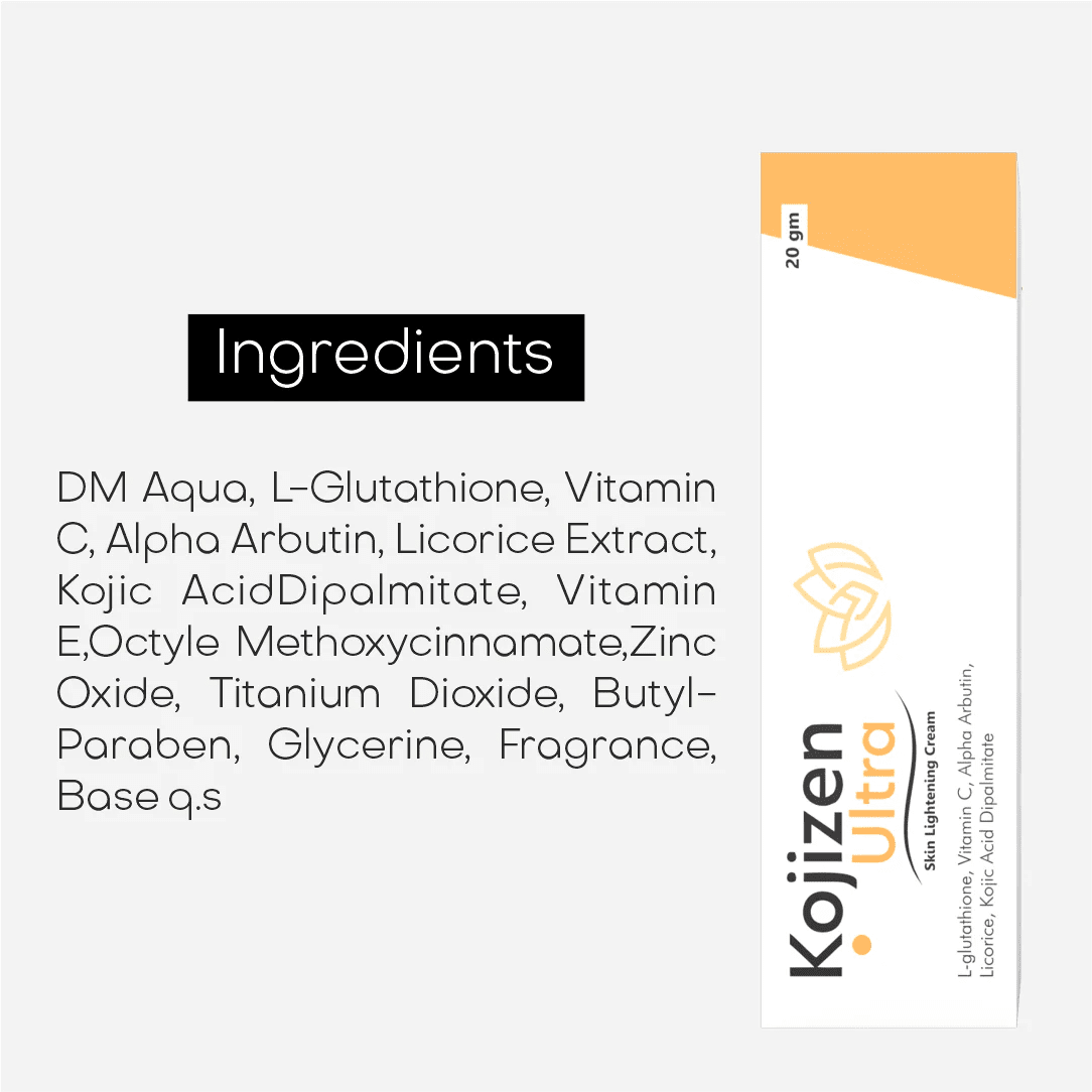 KOJIZEN ULTRA-SKIN LIGHTENING CREAM - Dermazen Pharmaceuticals
