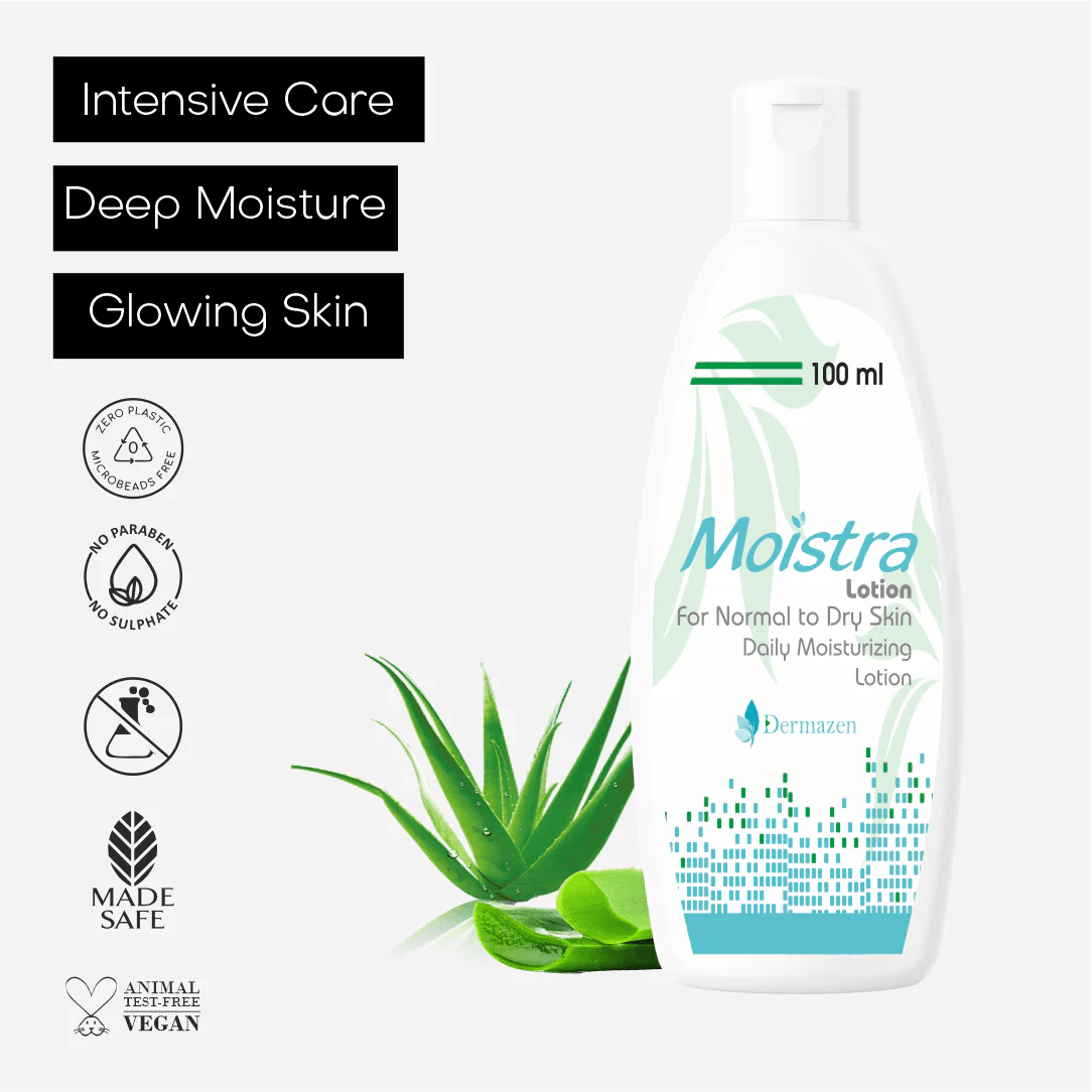 MOISTRA LOTION — Light Moisture for Oily & Acne-Prone Skin - Dermazen Pharmaceuticals