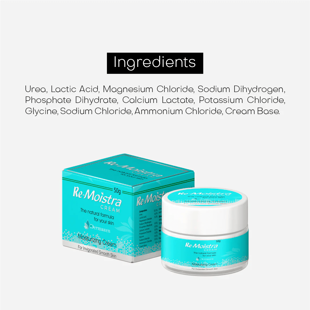 RE-MOISTRA MOISTURISING CREAM - Dermazen Pharmaceuticals